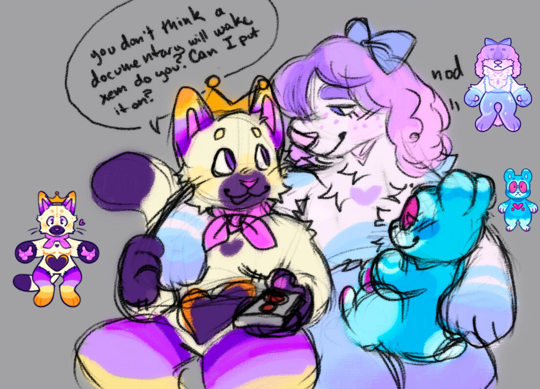 Redrawing Ancient OCs 3/3