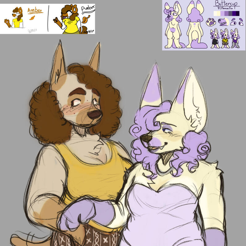 Redrawing Ancient OCs 1/3