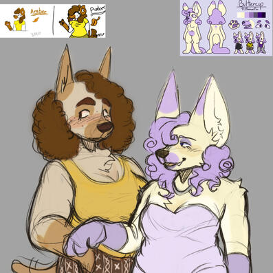 Redrawing Ancient OCs 1/3