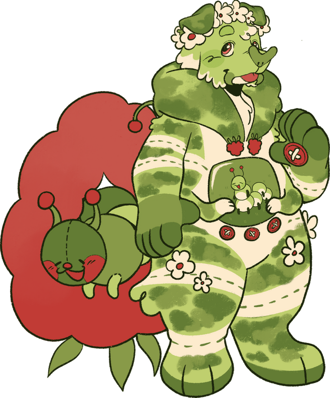 Cuddlepillar, Commission (2024)